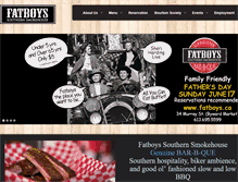 Tablet Screenshot of fatboys.ca